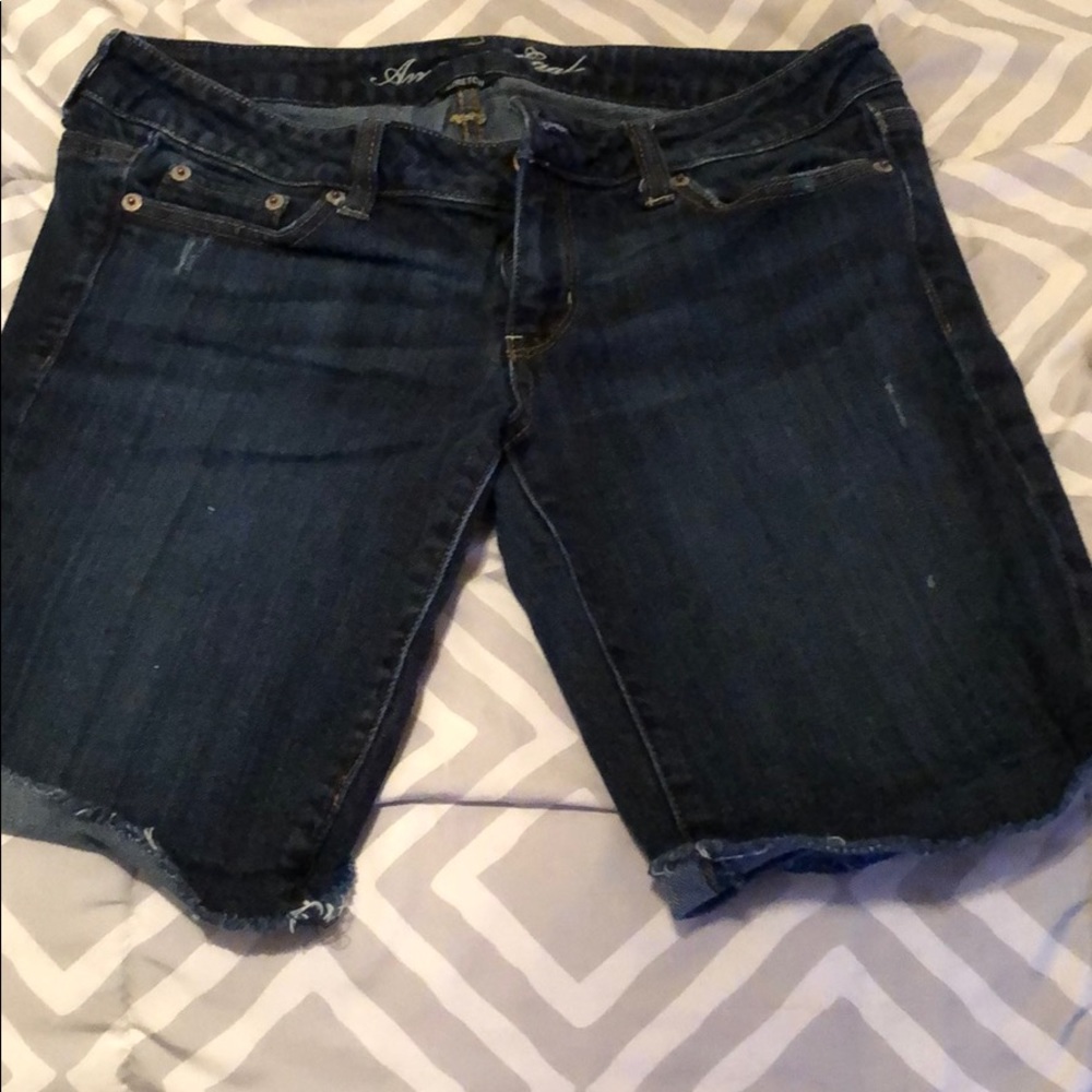American Eagle denim Bermuda shorts